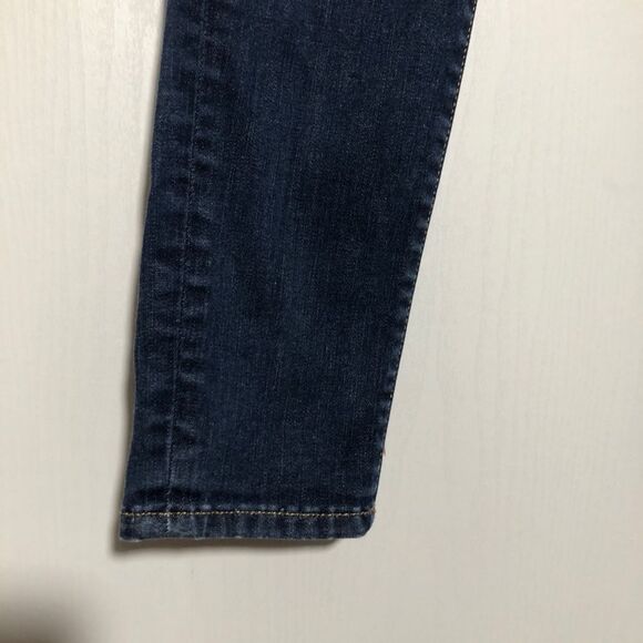 Gap Jeans Womens 29 R Blue 1969 True Skinny Dark Wash Mid Rise - Picture 4 of 9